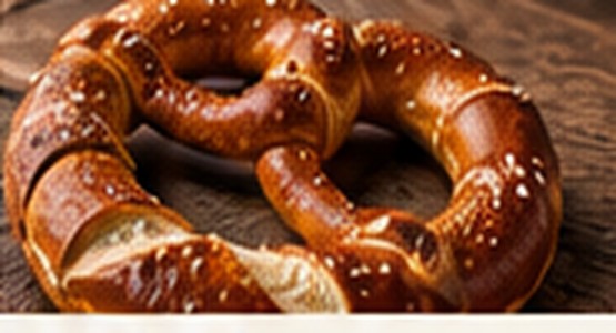 Laugenbrezel mit Butter